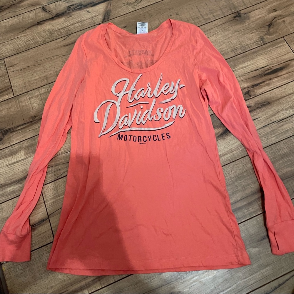 H-D long sleeve tee